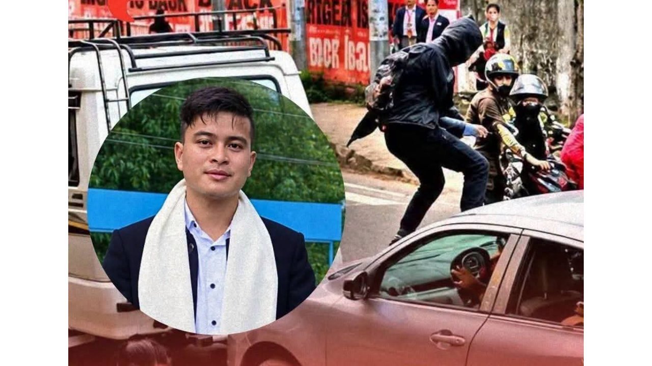 Police arrested KSU assistant organising secretary Jeremiah Pohthmi