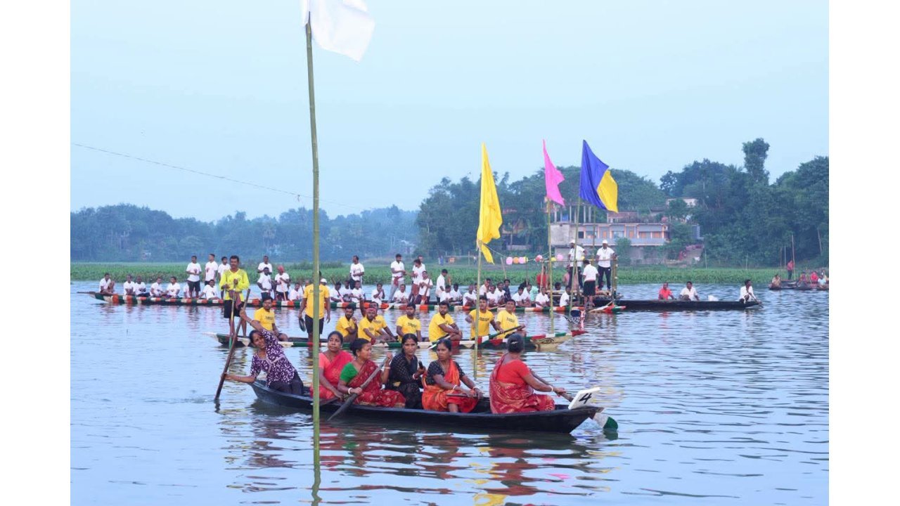 Tripura CM Manik Saha Inaugurates Neermahal Water Festival