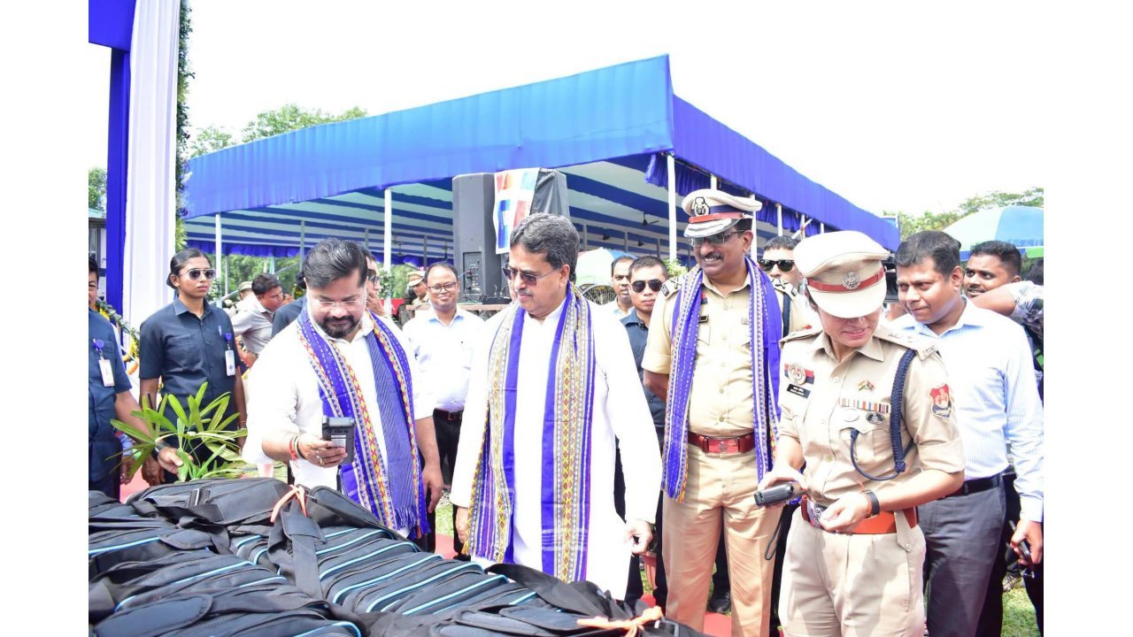Road Safety Equipment Distribution Programme Held in Agartala
