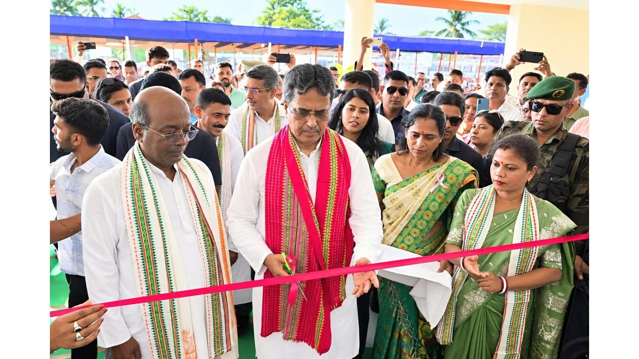 CM Manik Saha Inaugurates New District Administration Building in North Tripura